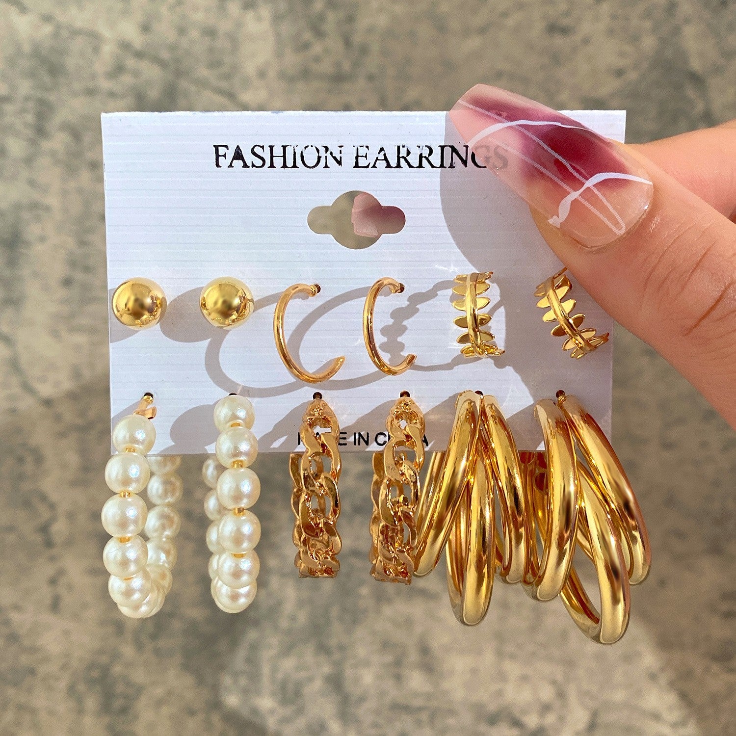 1 Set Elegant Retro Street wear Geometric Plating Alloy Earrings