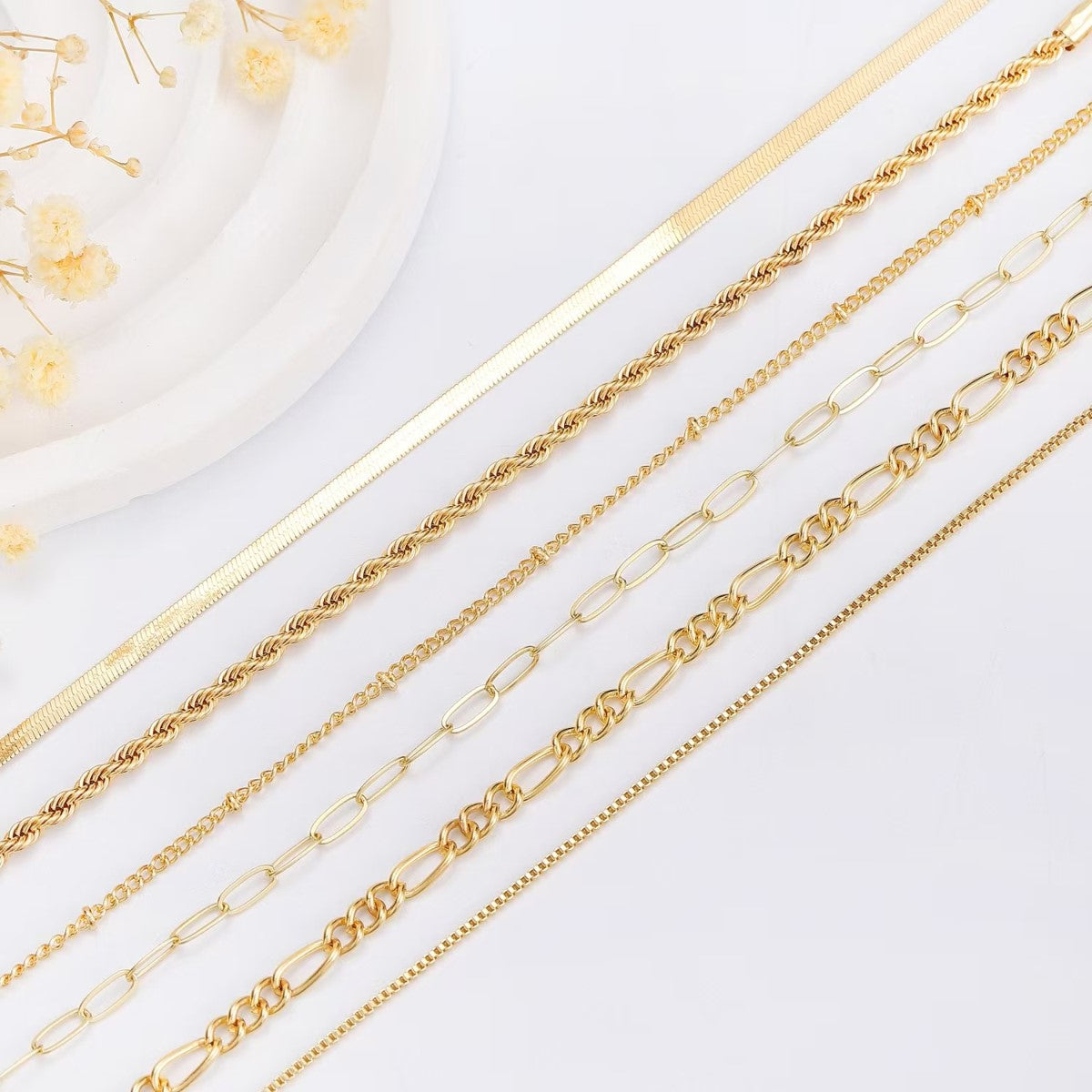 Gold Plated Alloy Copper Braclets