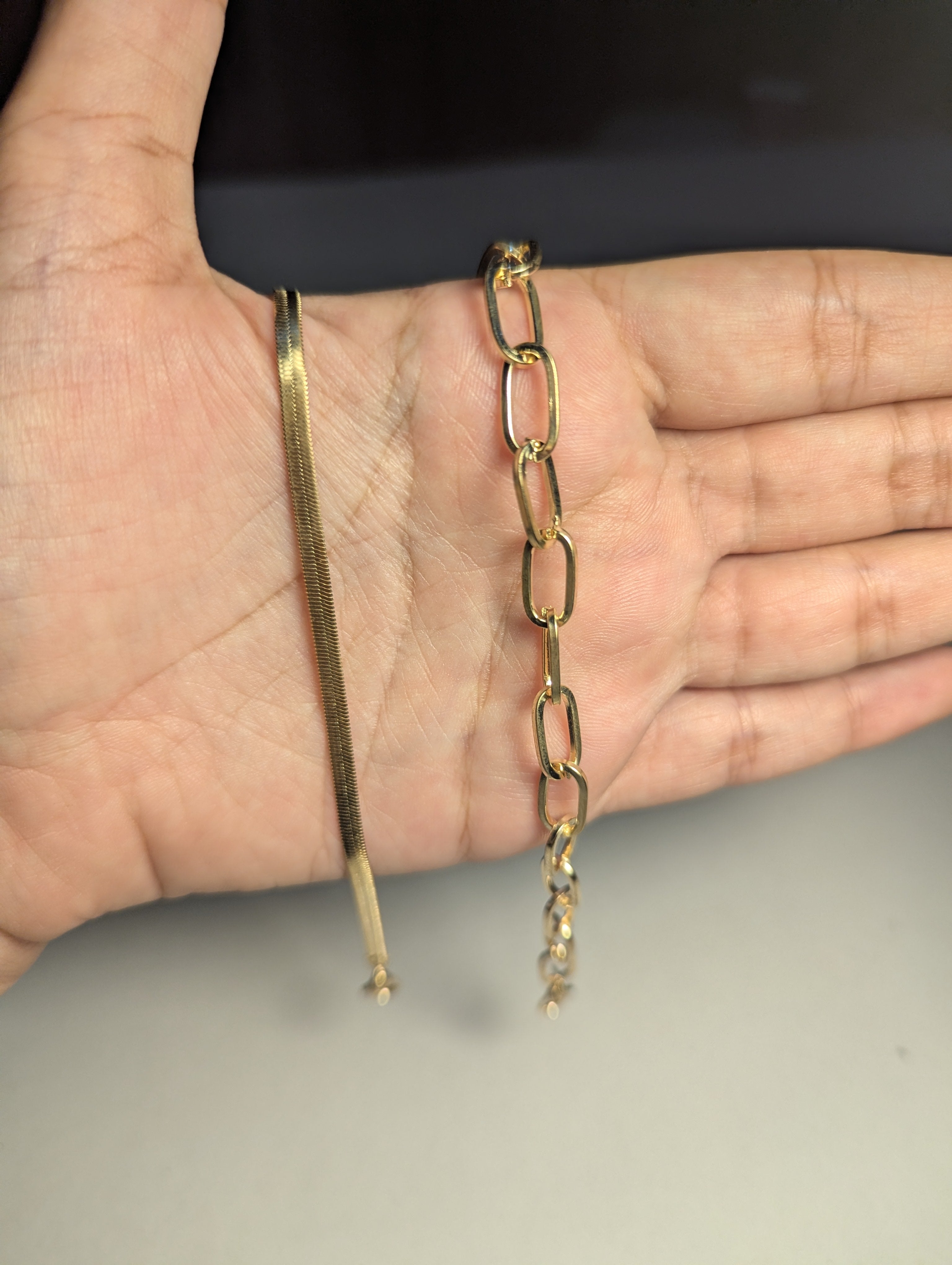 Modern Elegance Bracelets – Sleek Metal with Detailing