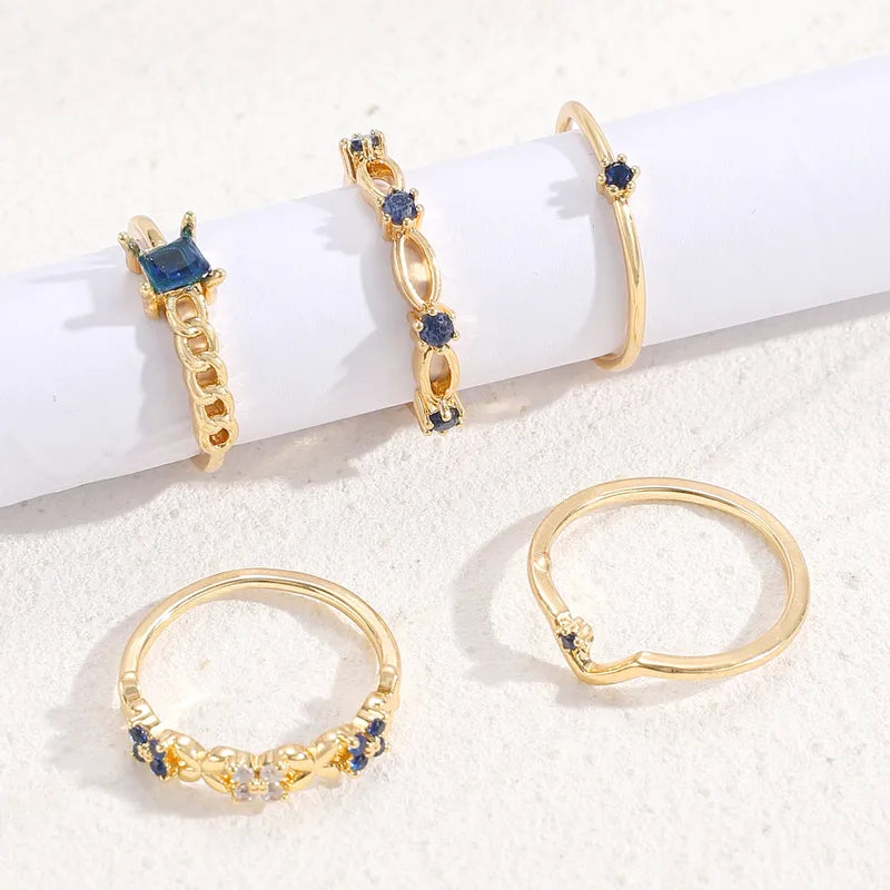 Classic Style Star Rhinestones Women's Rings