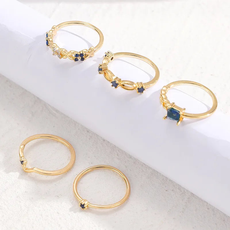 Classic Style Star Rhinestones Women's Rings